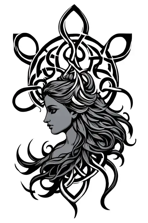 Celtic Symbol Of Feminine Strength