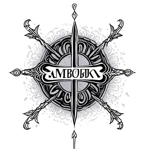 Two Word Ambigram Generator