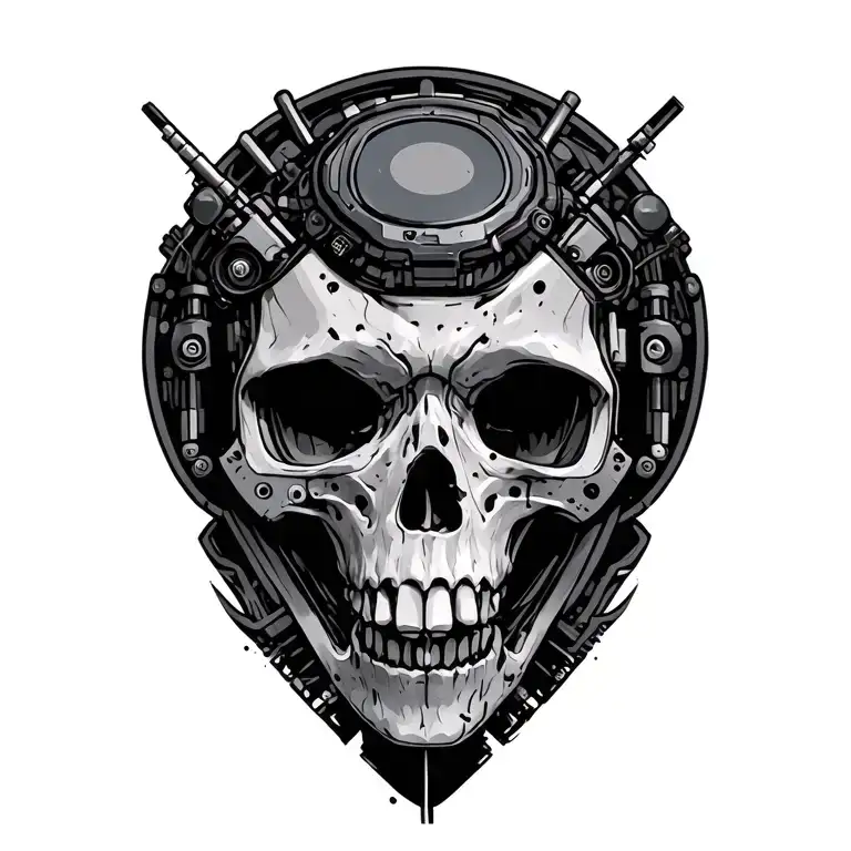 A Mecanic Tattoo Design