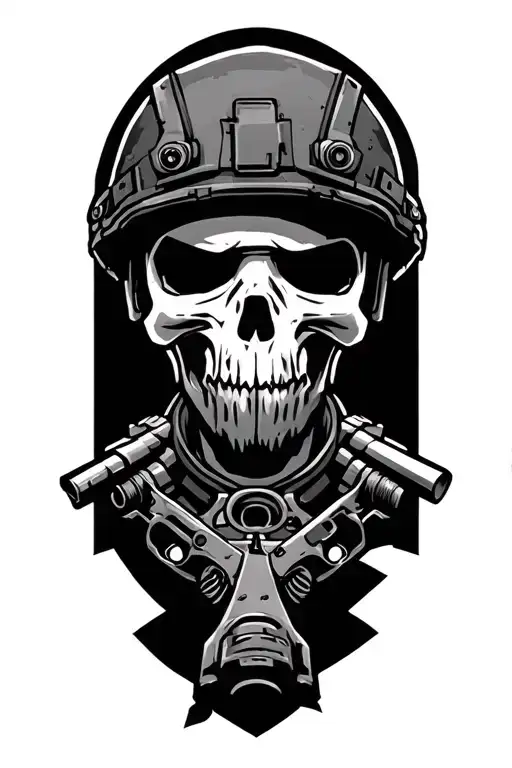 Tank Master Gunner Symbol Incorporated