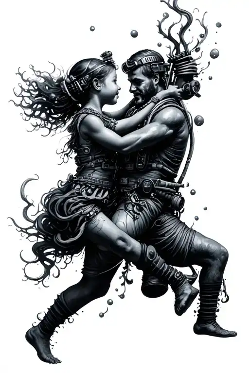 Deep Sea Diver Tribute To My Father Daughter Dancing