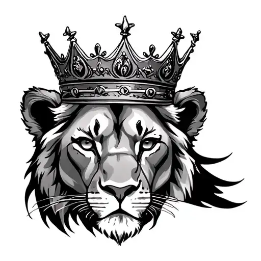 Lioness With Crown