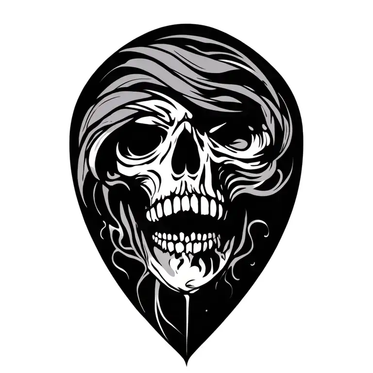 Blike Line Tattoo Design