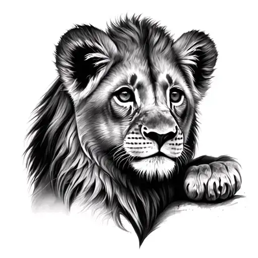 Lion Cub Face