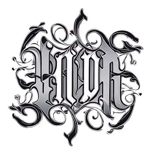 Two Word Ambigram Generator