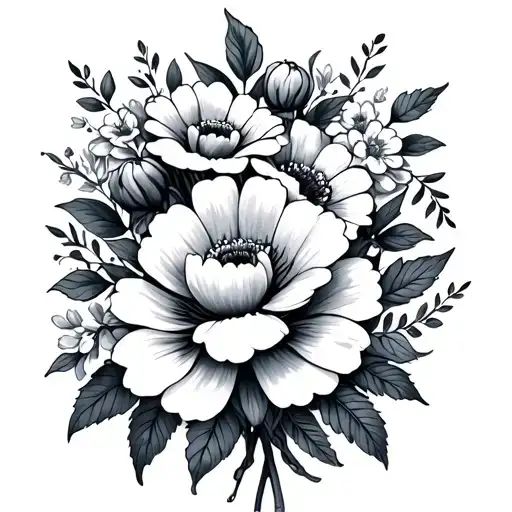 Flower Birth Flower Bouquet