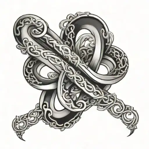 Infinity Symbol With Names Incorporated