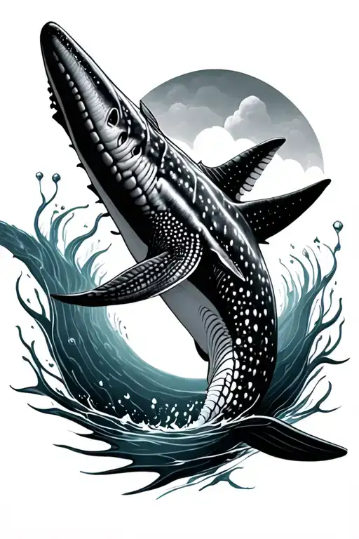 Whale Shark On Spine