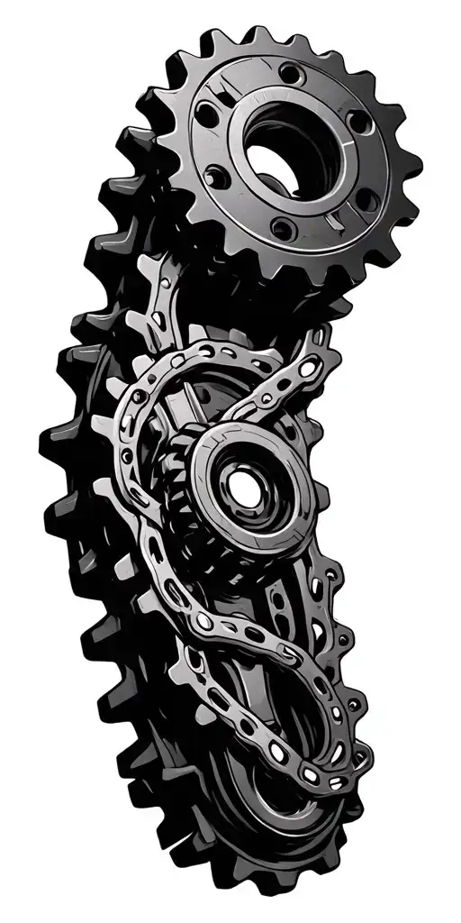 Sprockets Chains Mechanical