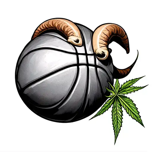 Basketball Weed Aries