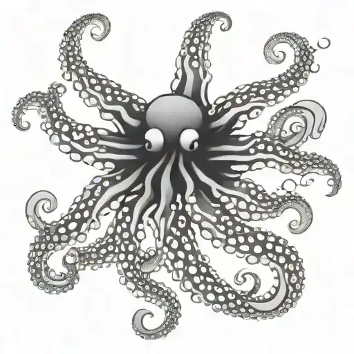 Octagram Octopus Tentacles