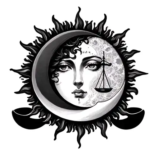 Sun Moon Libra
