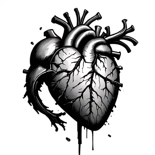 Broken Heart Man Standing Alone Post-apocalyptic