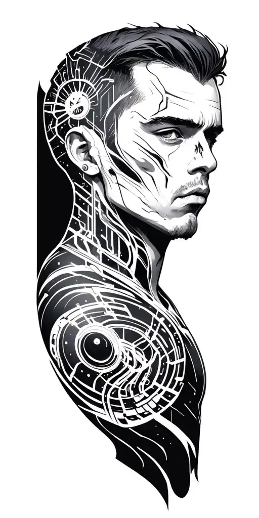 Cybersigilism Sleeve Man