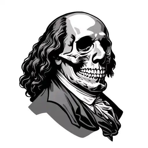 Benjamin Franklin Skull