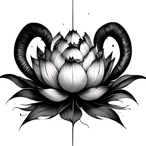 Lotus Aries Zodiac Sign
