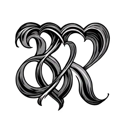 3 R's In An Inifinity Symbol And Heart