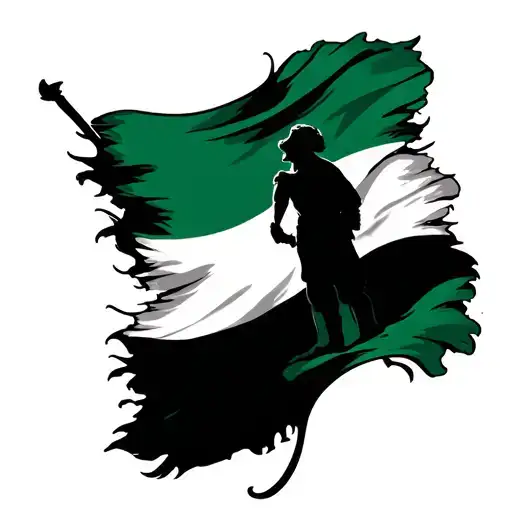 Dad And Son Ireland Flag