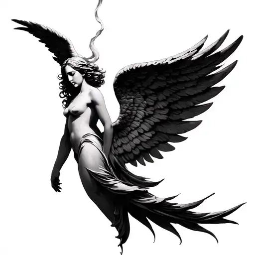 Angel Inspired Tattoo Inspired