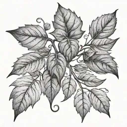 Climbing Vine Leaves