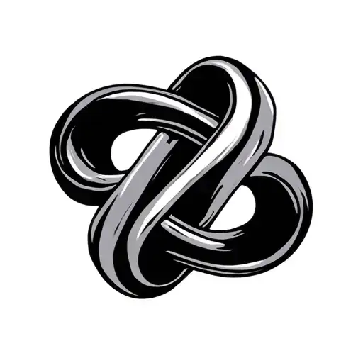 Infinity Symbol Intertwined