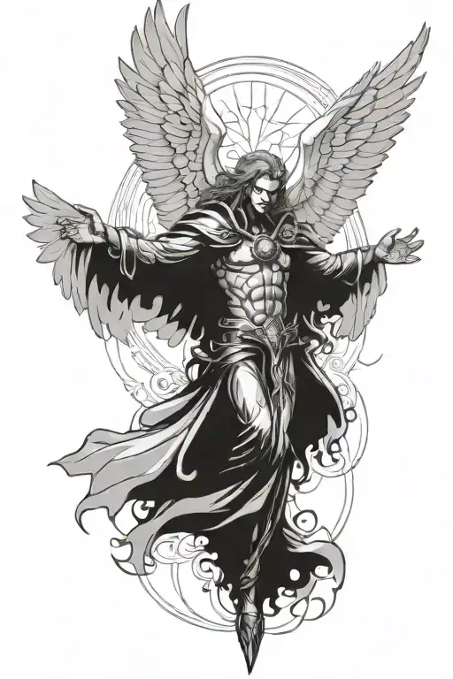 Metatron Six Wing Archangel Heroes