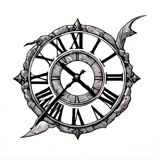 Stone Roman Numerals