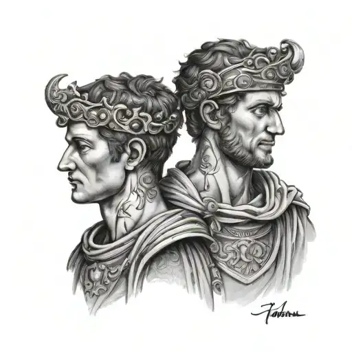Augustus Maximus & Aurelian Felix Roman Emperor