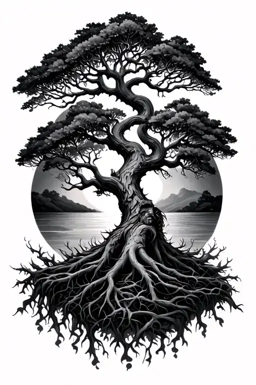 Life Of Tree With Gaia