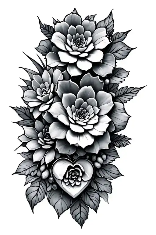 Flowers Hearts Jewelry Succulents