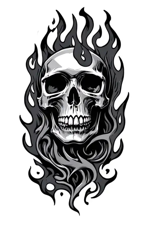 Skulls And Fire