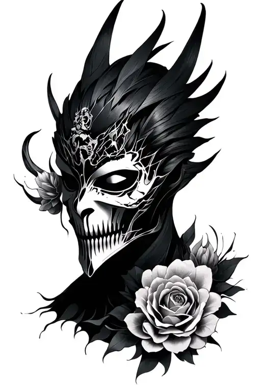 He Broken Mask Of Kuchisake And Lykorises