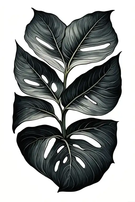 Frydek Leaf Alocasia
