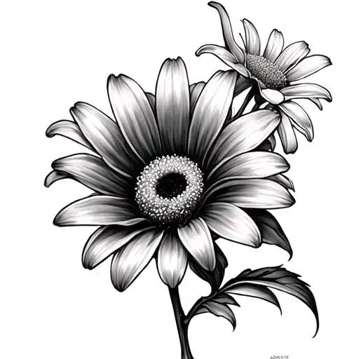 Lilly And Daisy Flower