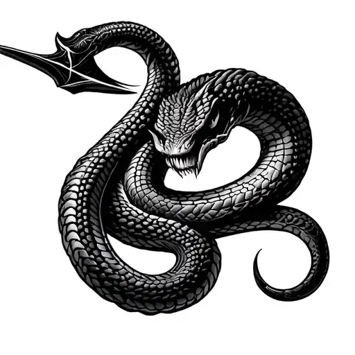 Christian Snake Sword