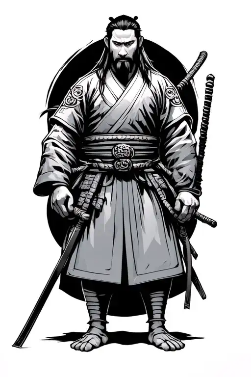 Samurai Standing