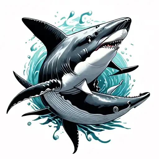 Shark And Whale