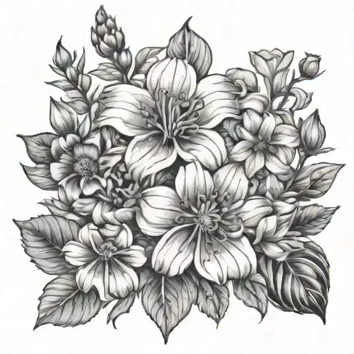 August March June July Birth Flower