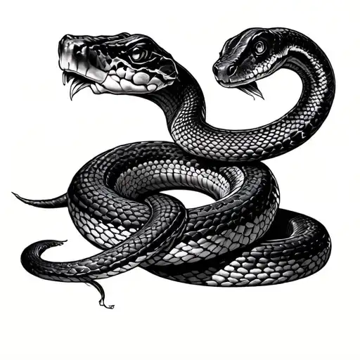 Snake Eating It's Tail