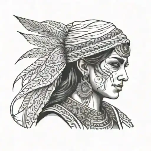 Kurdish Warrior Women Face Only Eyes Visible
