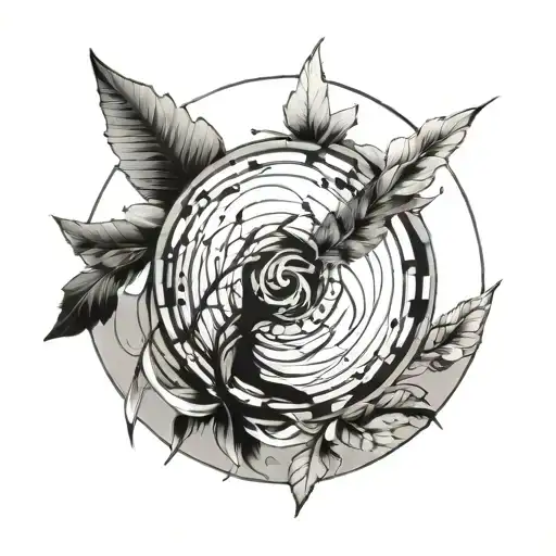 Minimalist Broken Circle