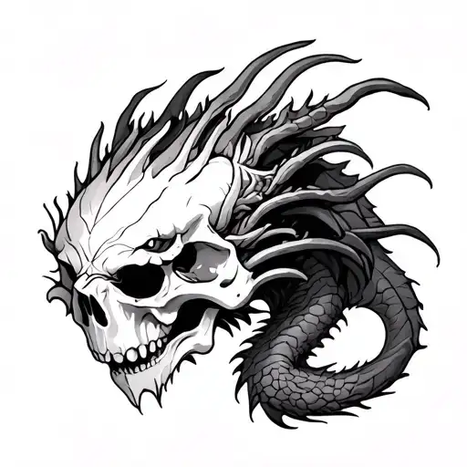 Skull Dragon Coming
