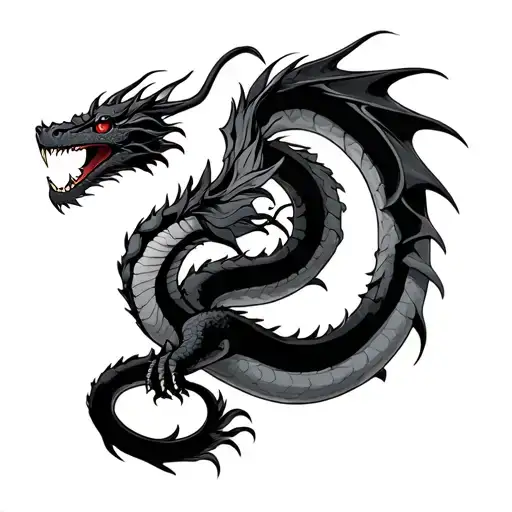 Dragon Eating Its Own Tail