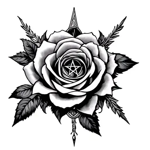 Pentacle Of Solomon Rose