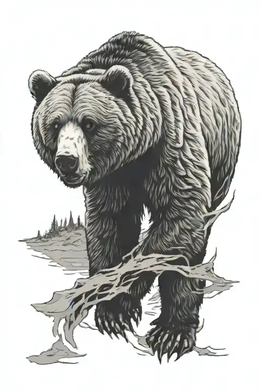 Lovably Grizzly Bear