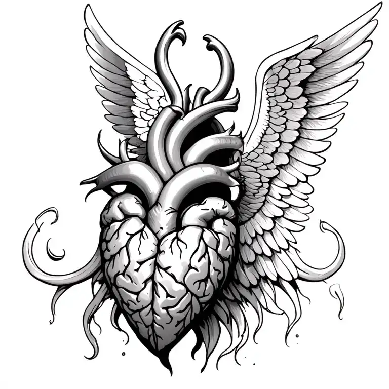 Evil Brain Angel Heart