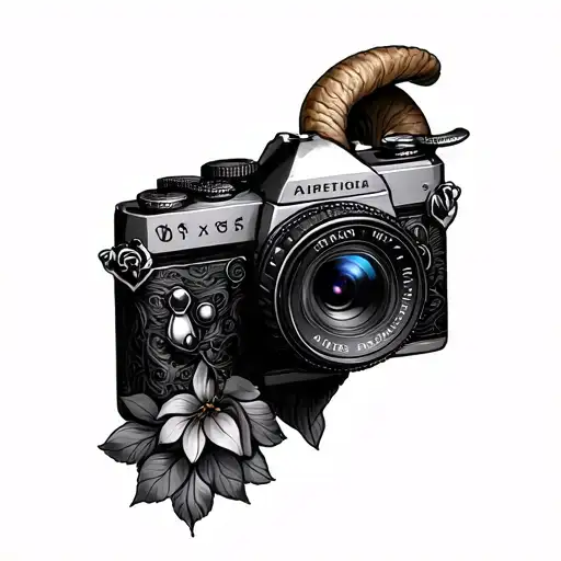 Camera And Aries Zodiac