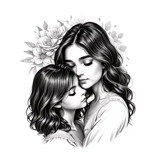 Mother Son And Daughter