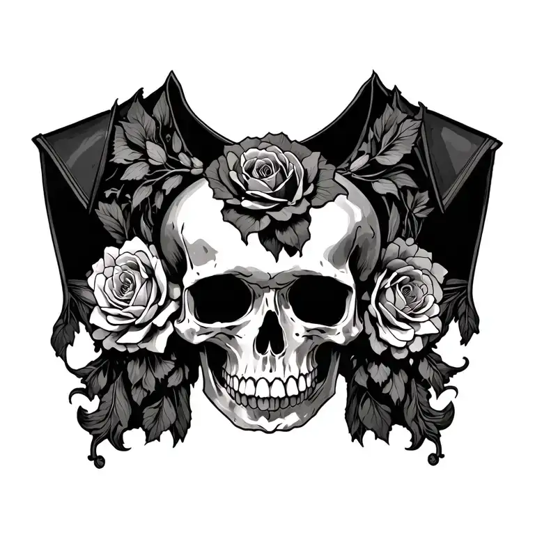 Memento Mori Chest Piece