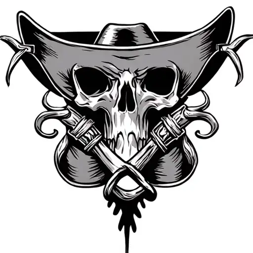 Cowboy Hat And Spurs